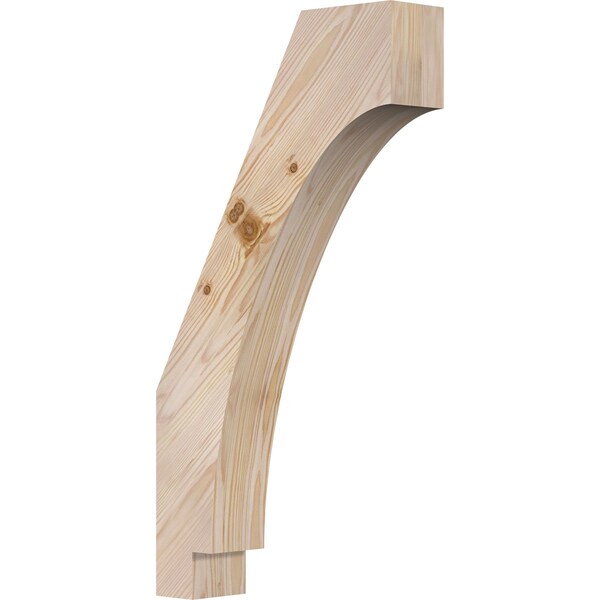 Ekena Millwork 3 1/2"W x 14"D x 26"H Imperial Smooth Knee Brace, Douglas Fir BRC04X14X26IMP00SDF - main